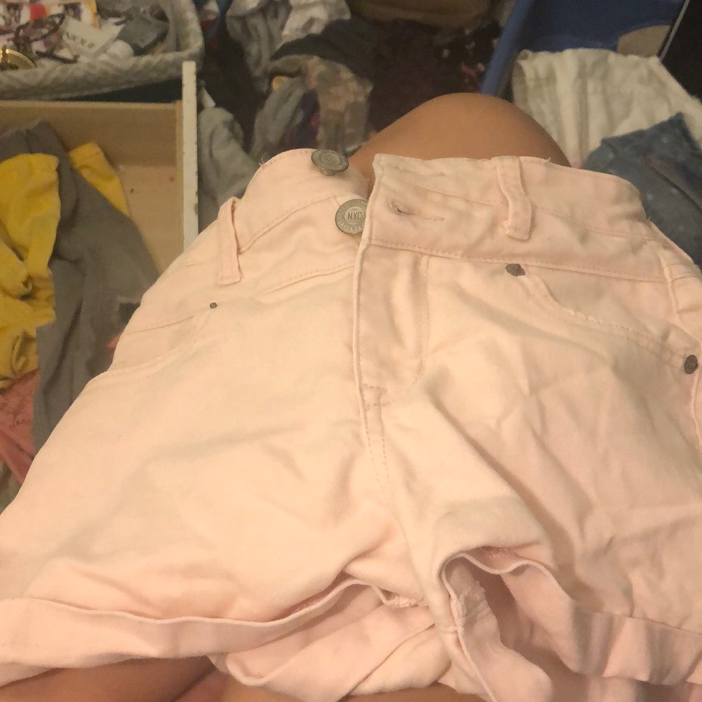 Pink shorts